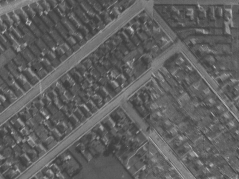39 Dunn Street from the air, 1940-1944