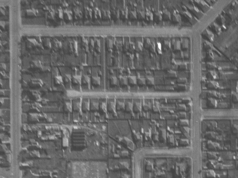 Wembley Street from the air, 1940-1944