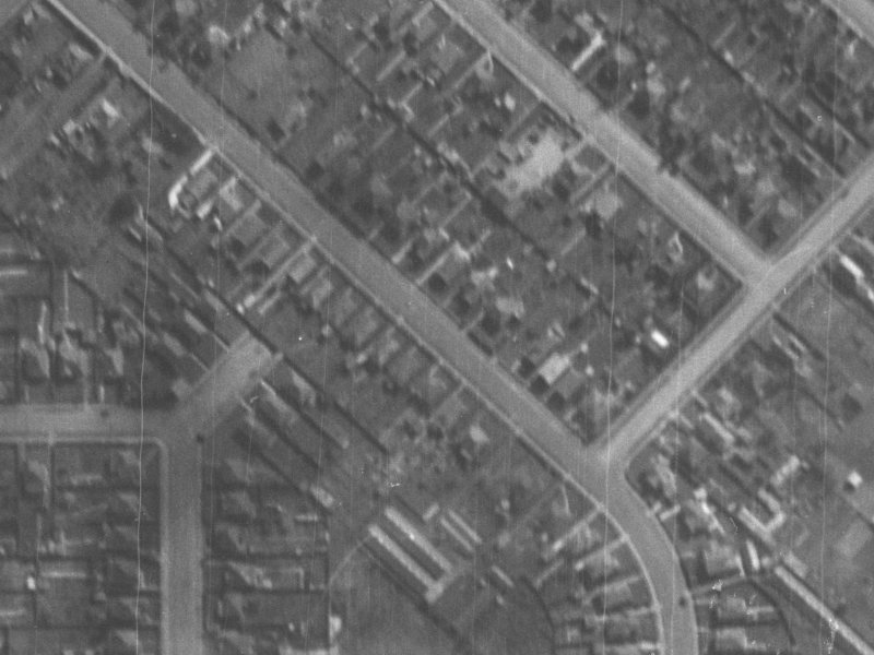 141 Southampton Street from the air, 1940-1944