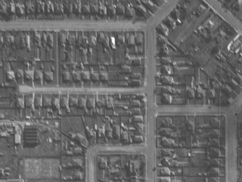 38A Wembley Street from the air, 1940-1944