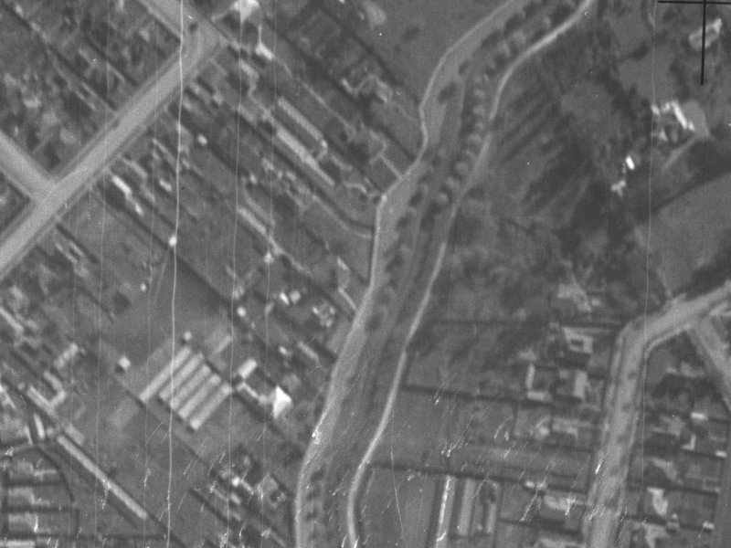 303–307 Eastern Terrace from the air, 1940-1944