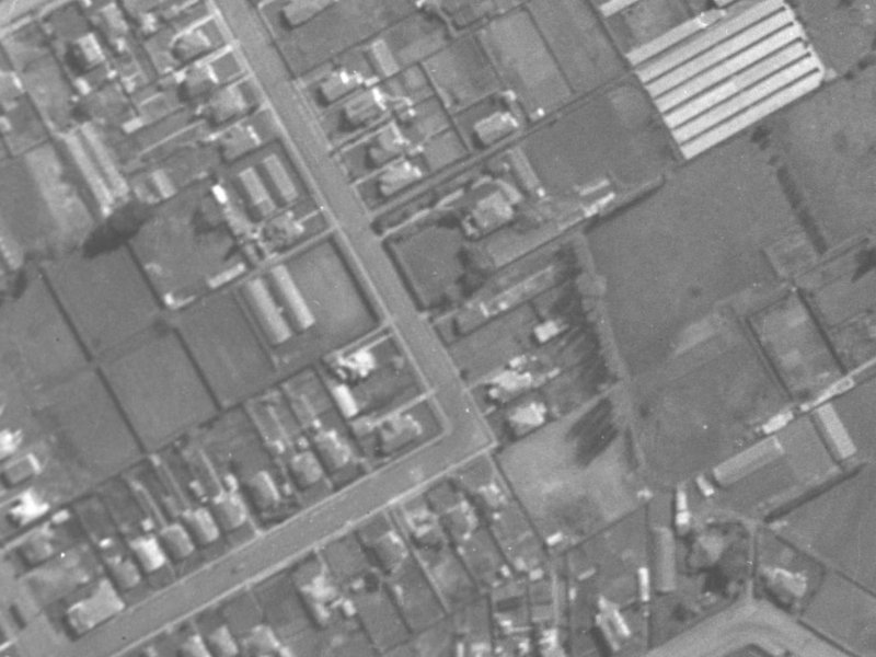 39 Prossers Road from the air, 1940-1944