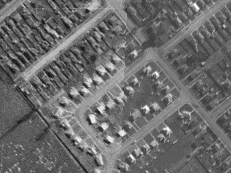20B McCombs Street from the air, 1940-1944