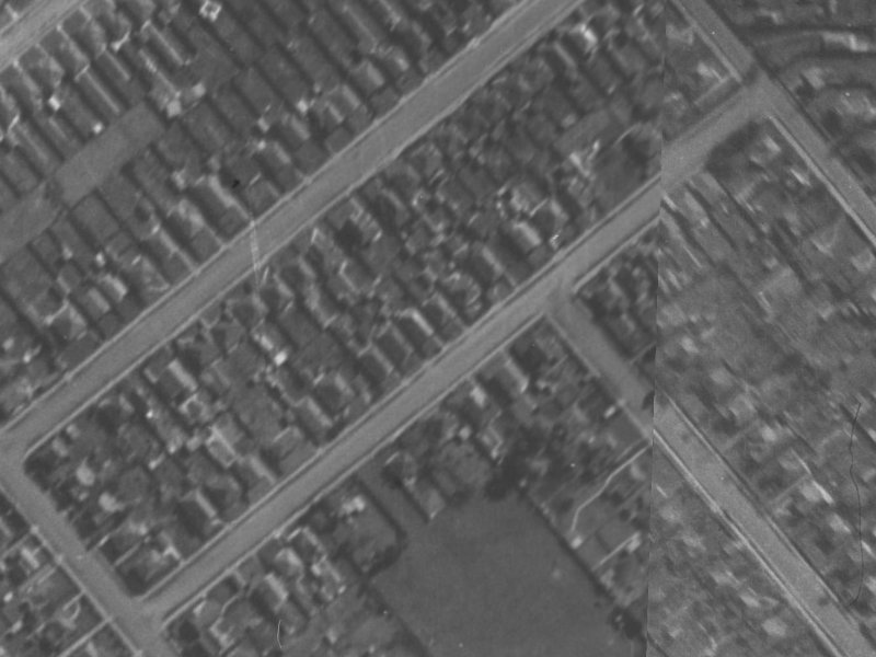27 Dunn Street from the air, 1940-1944