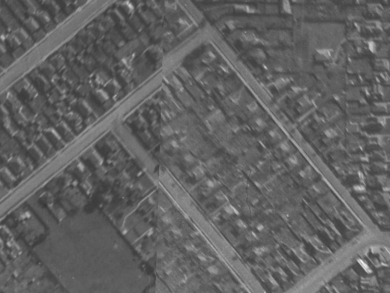 28B Strickland Street from the air, 1940-1944