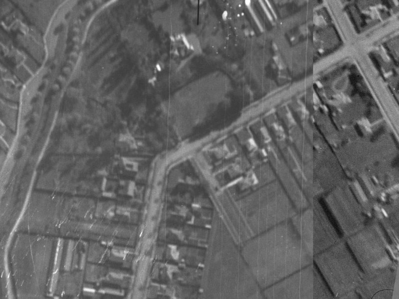 62 St Martins Road from the air, 1940-1944