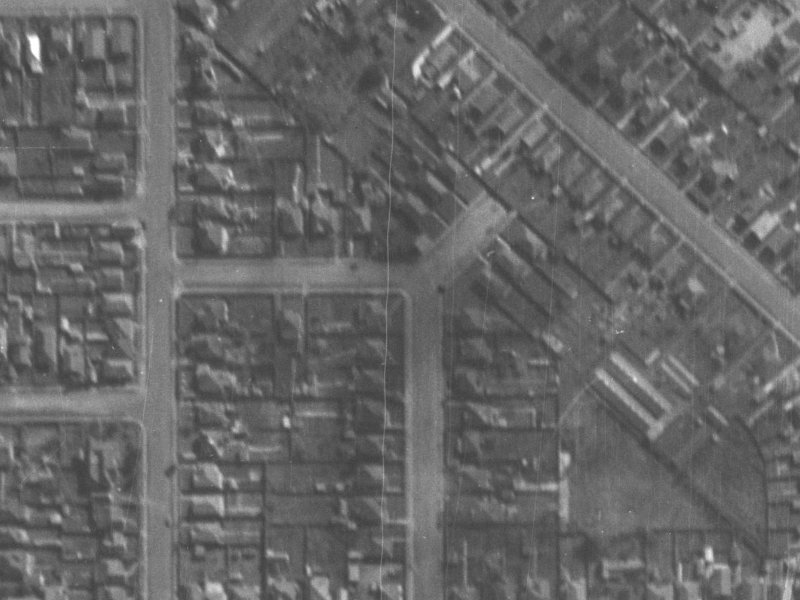 31 Seddon Street from the air, 1940-1944