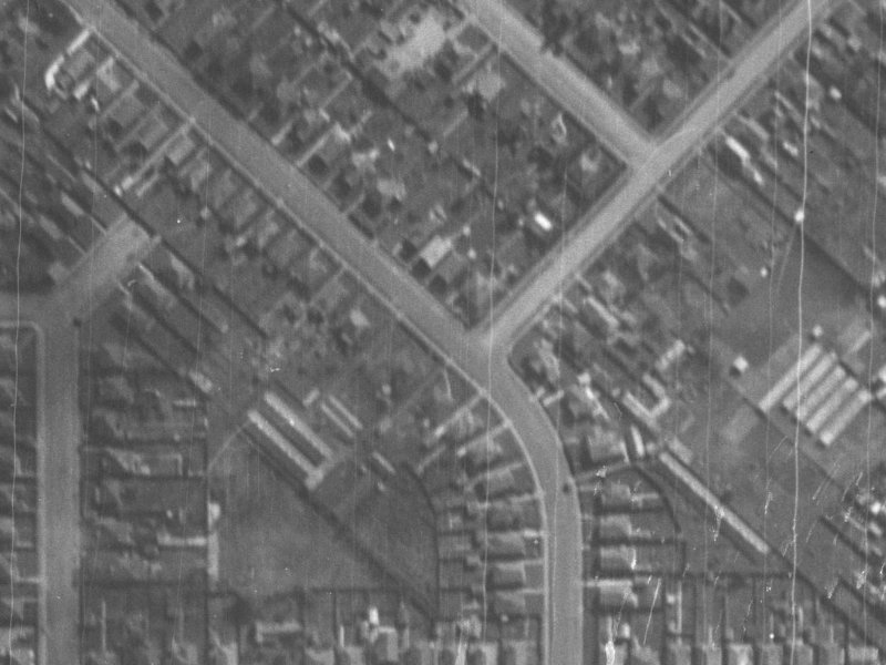 159 Southampton Street from the air, 1940-1944