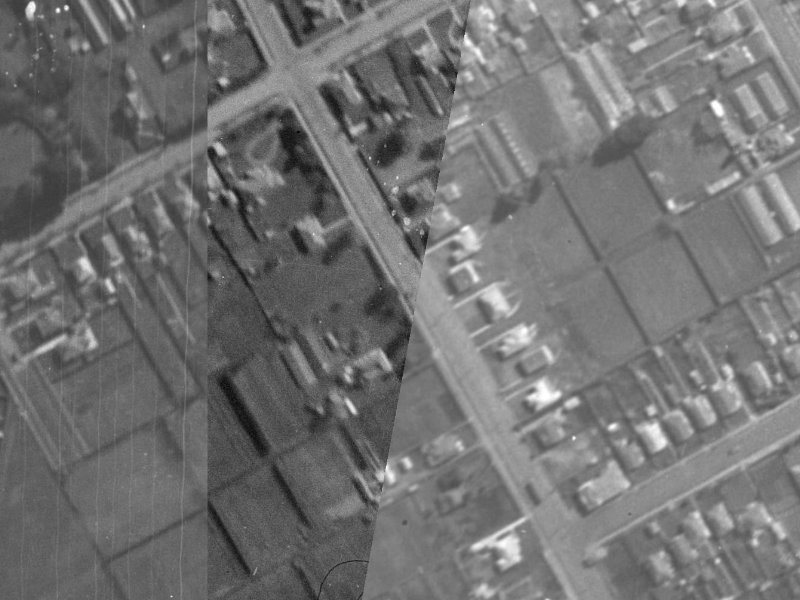 2/2 Tiwaiwaka Lane from the air, 1940-1944