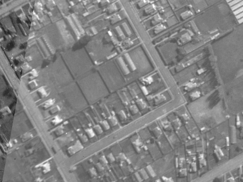 Riverlaw Terrace from the air, 1940-1944
