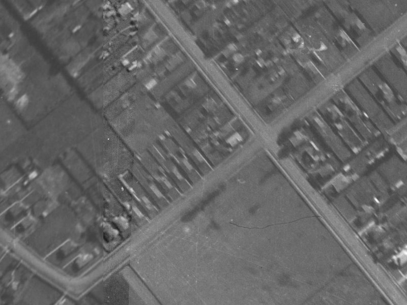 31 Cobham Street from the air, 1940-1944