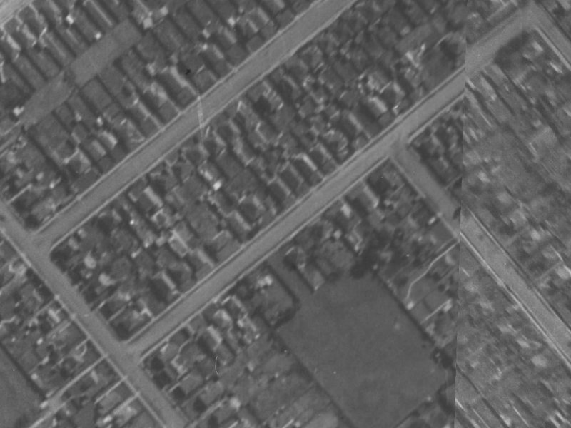19 Dunn Street from the air, 1940-1944