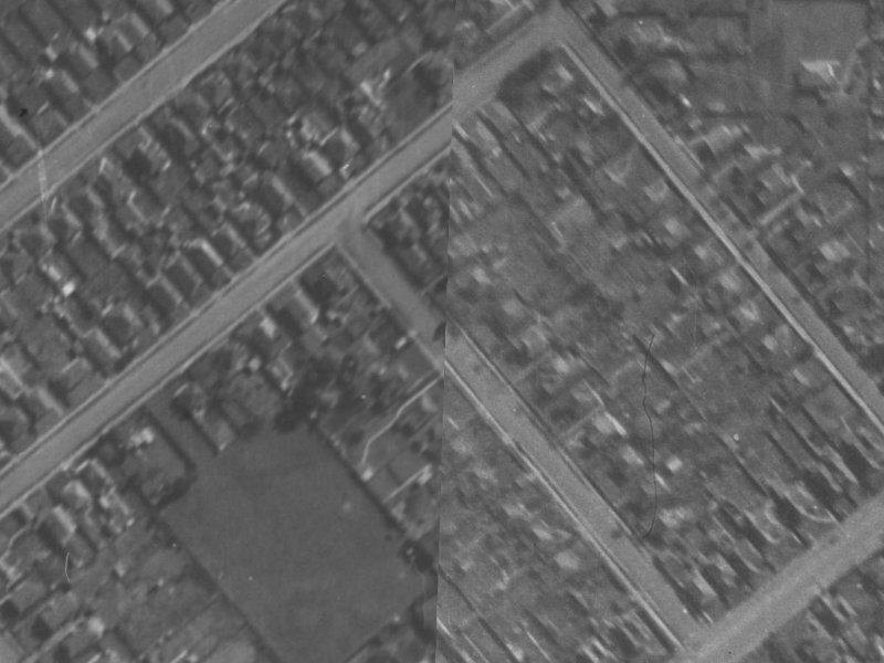 5 Baretta Street from the air, 1940-1944
