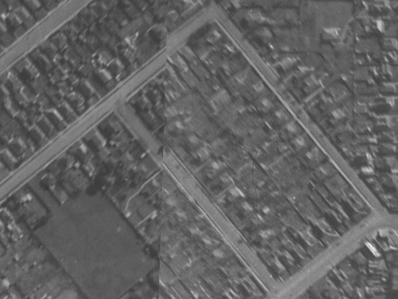 11 Strickland Street from the air, 1940-1944