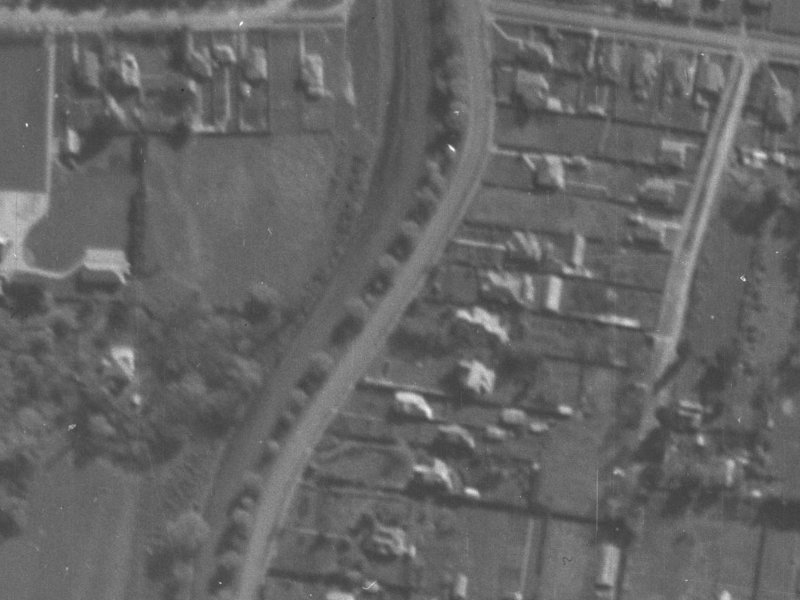25A Aynsley Terrace from the air, 1940-1944