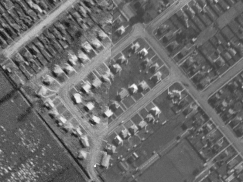 11C Cooke Street from the air, 1940-1944