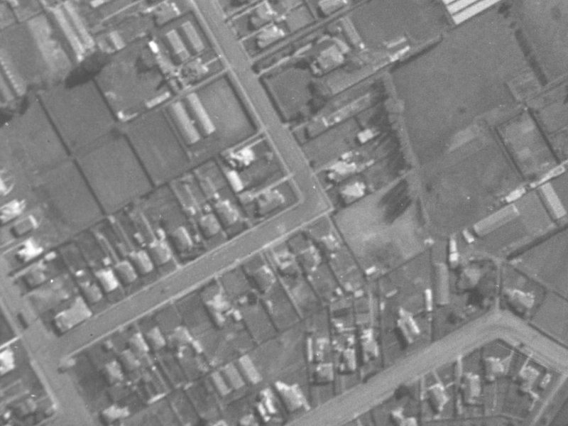 44 Prossers Road from the air, 1940-1944