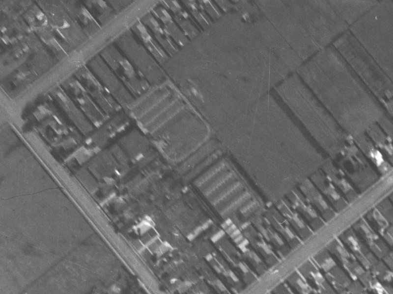 2 Cherrytree Lane from the air, 1940-1944