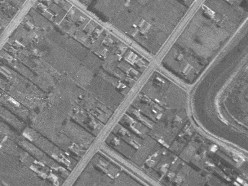 Bamford Street from the air, 1940-1944