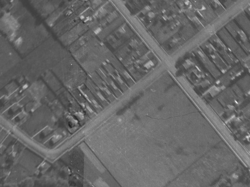 26 Cobham Street from the air, 1940-1944