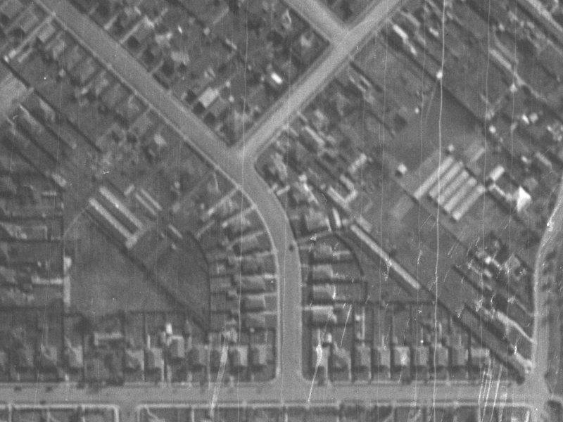 165 Southampton Street from the air, 1940-1944