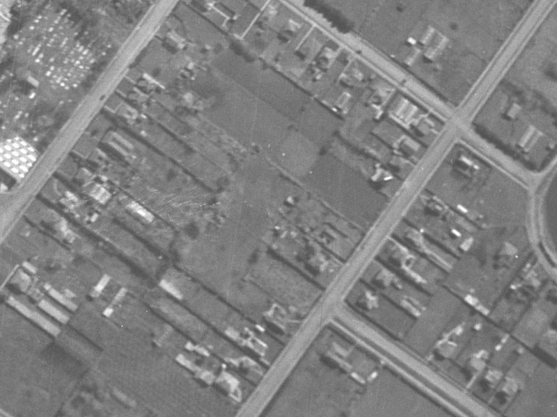 78 Rutherford Street from the air, 1940-1944