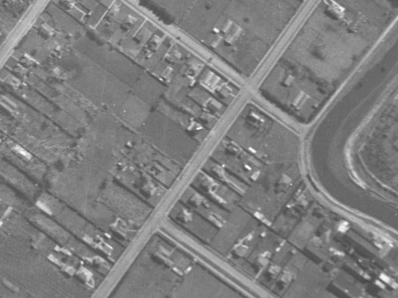 81 Bamford Street from the air, 1940-1944