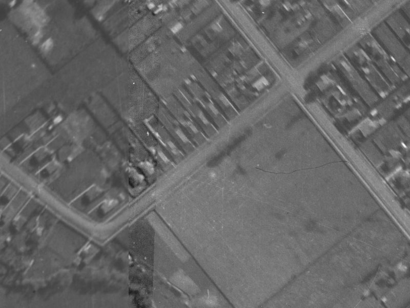 22 Cobham Street from the air, 1940-1944