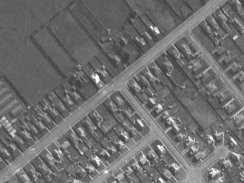 36 Wychbury Street from the air, 1940-1944