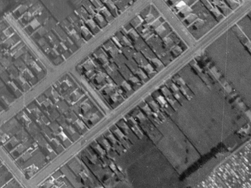 25 Milton Street from the air, 1940-1944
