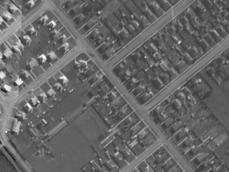95 Selwyn Street from the air, 1940-1944