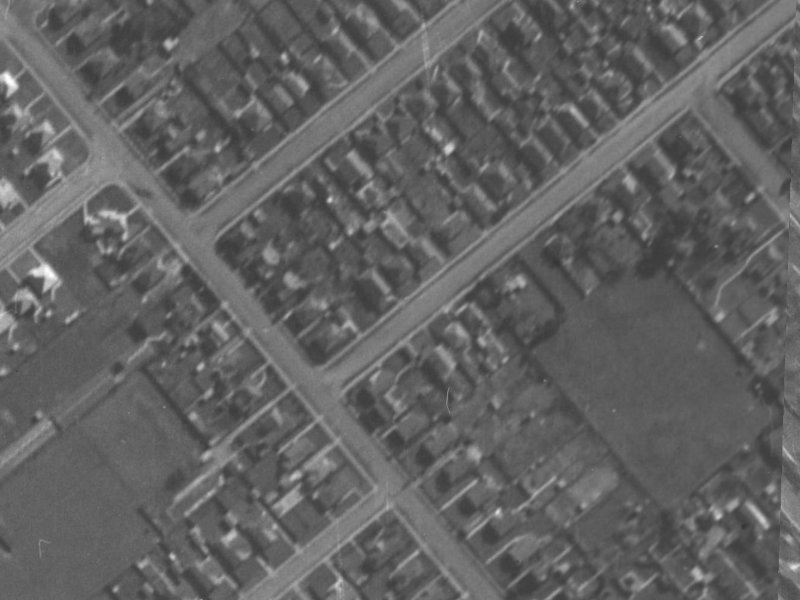 5 Dunn Street from the air, 1940-1944