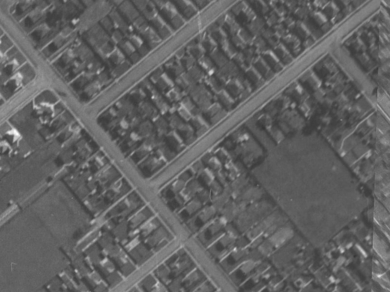 8 Dunn Street from the air, 1940-1944