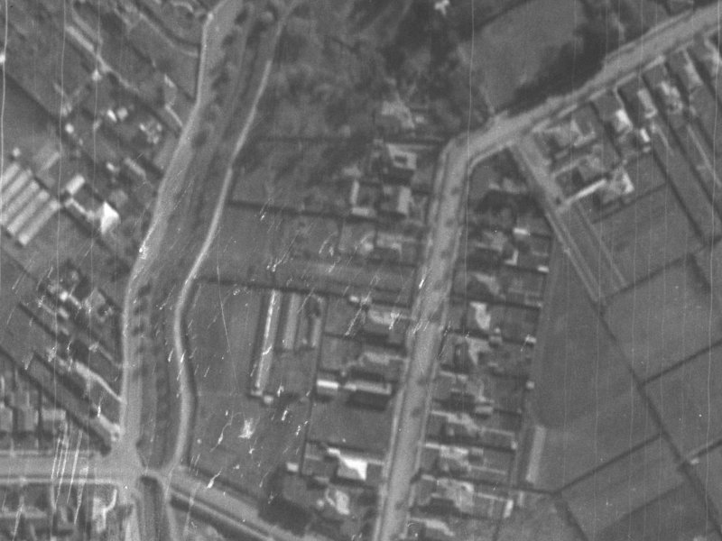 57 St Martins Road from the air, 1940-1944