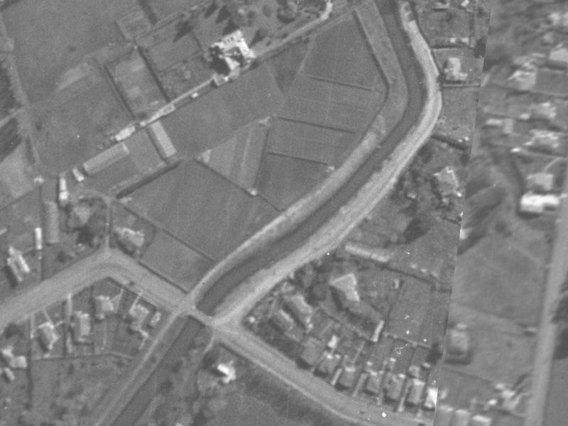234 Riverlaw Terrace from the air, 1940-1944