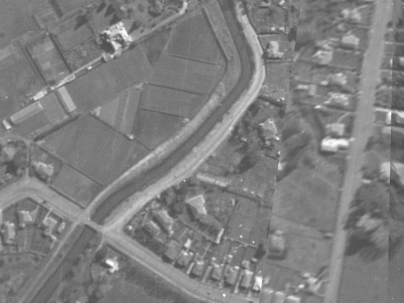 235 Fifield Terrace from the air, 1940-1944