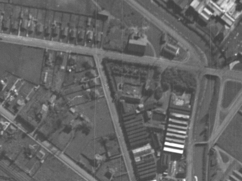 152 Cumnor Terrace from the air, 1940-1944