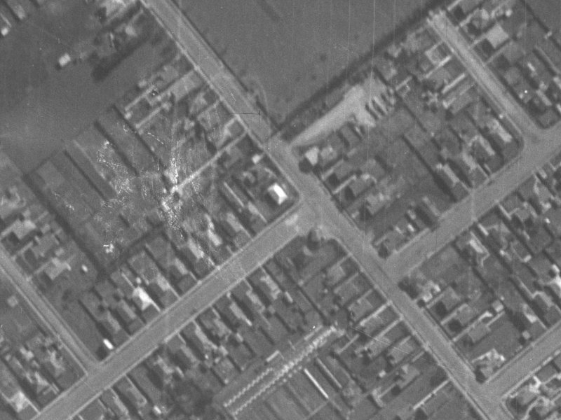 93 Stourbridge Street from the air, 1940-1944