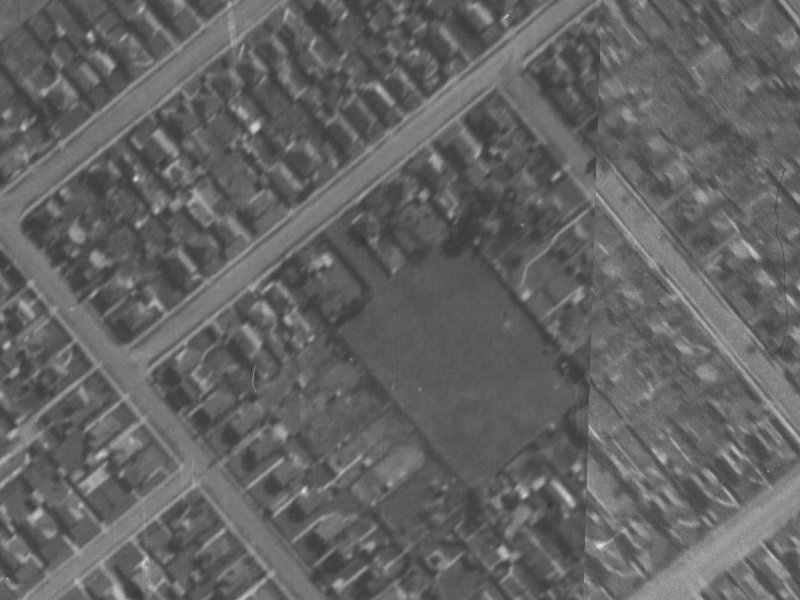 Carey Street from the air, 1940-1944