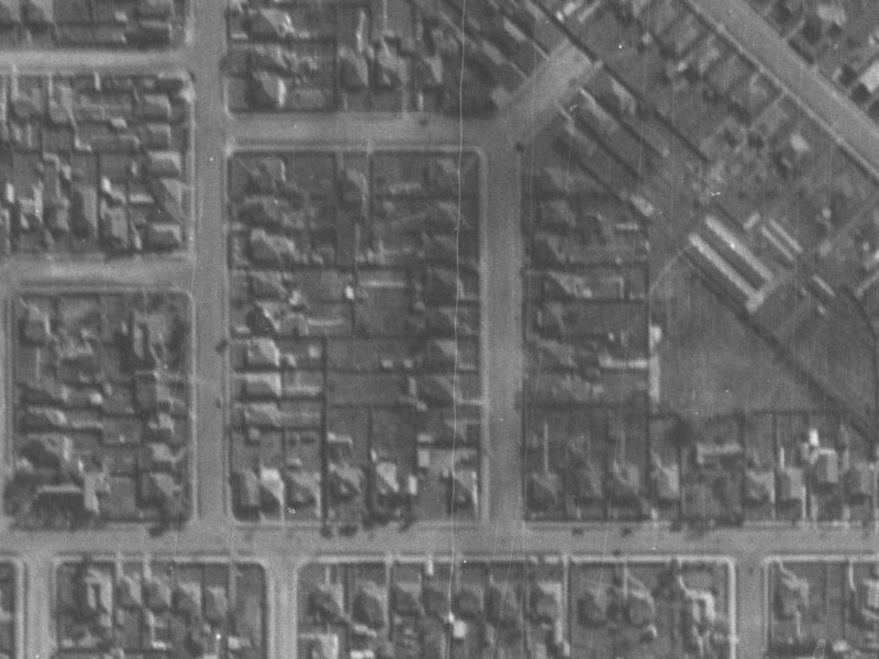 17 Seddon Street from the air, 1940-1944