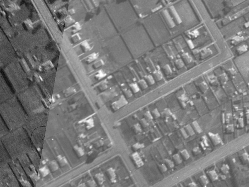 123A Wilsons Road South from the air, 1940-1944