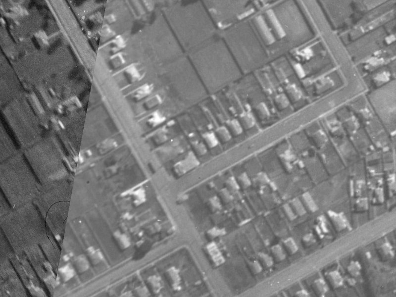 9 Wades Avenue from the air, 1940-1944