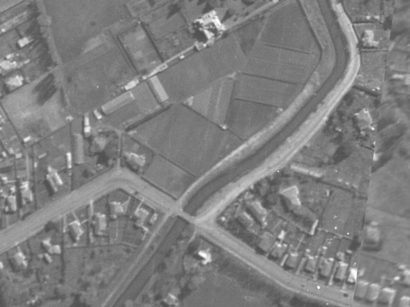 240 Riverlaw Terrace from the air, 1940-1944