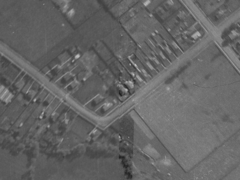 7 Cobham Street from the air, 1940-1944