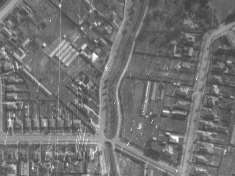 16 Riverlaw Terrace from the air, 1940-1944