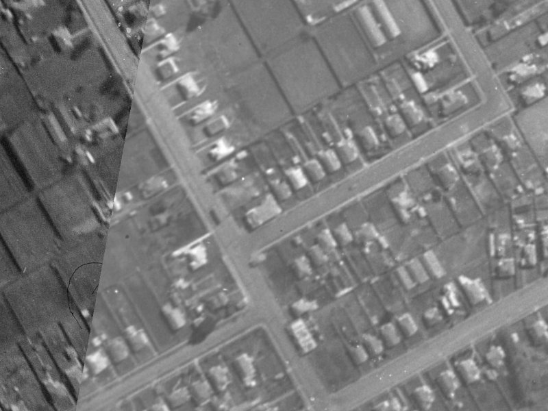 122 Wilsons Road South from the air, 1940-1944