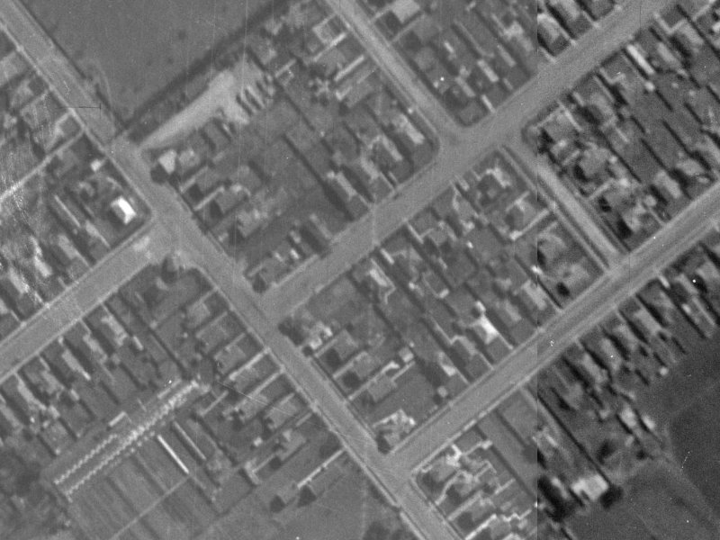 10A Athelstan Street from the air, 1940-1944