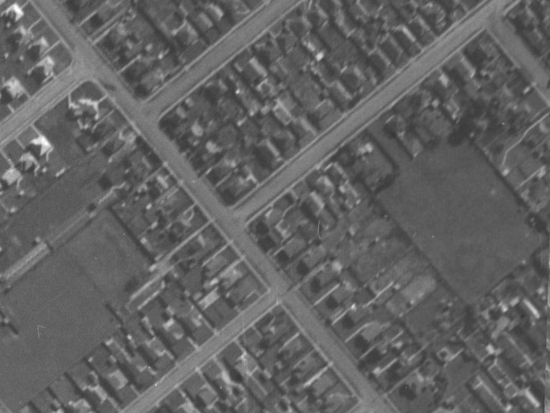 4 Dunn Street from the air, 1940-1944