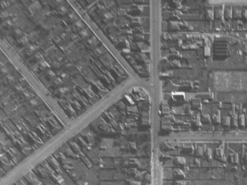 150 Somerfield Street from the air, 1940-1944