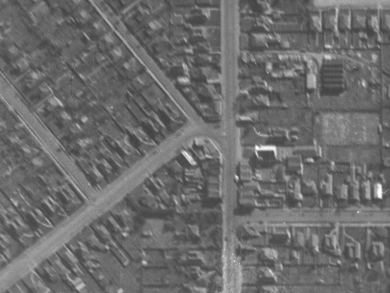 152 Somerfield Street from the air, 1940-1944